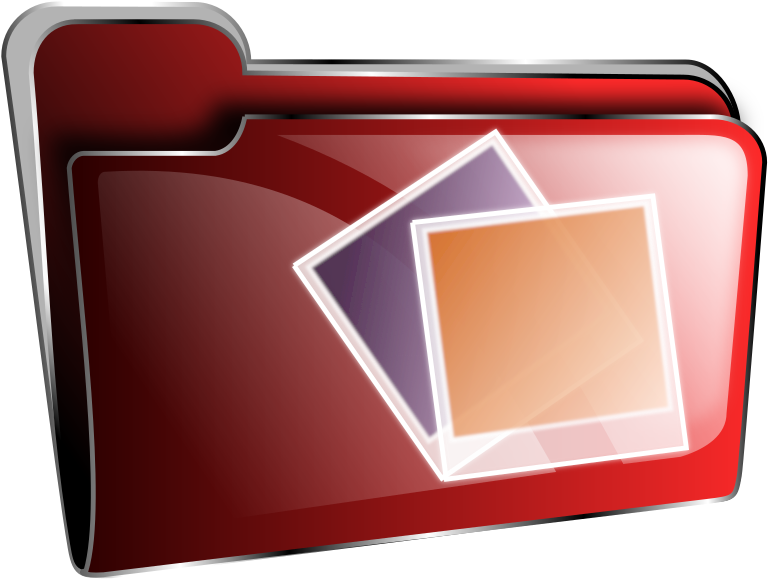 Folder Icon Red Photos By Roshellin Icono De Carpeta - Download Icon Untuk Folder (800x634)