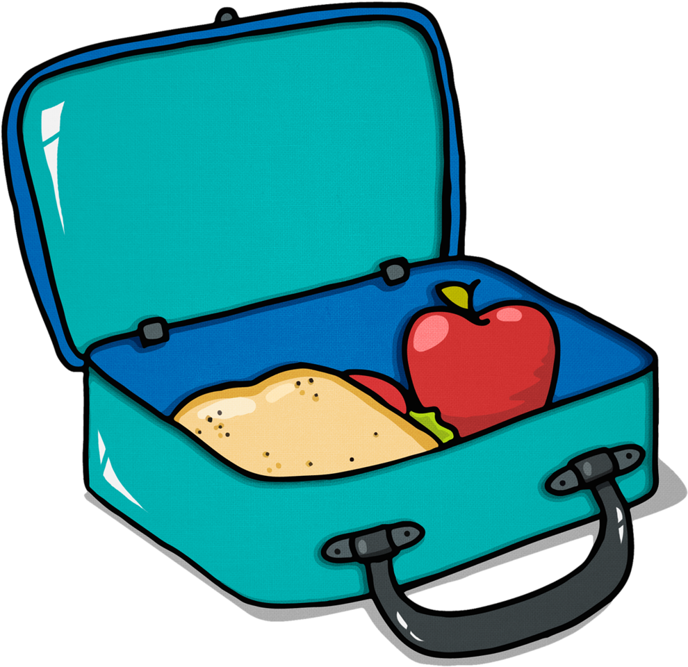 Escola & Formatura - School Lunch Box Clipart (1024x998)