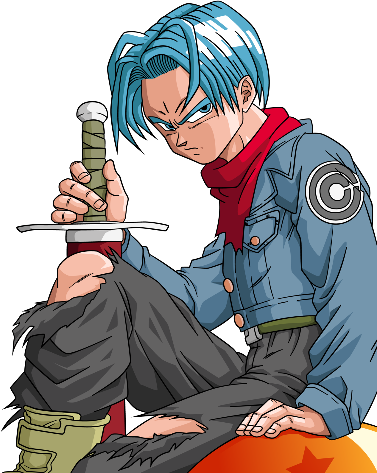 No Caption Provided - Trunks Dragon Ball Super (1280x1609)