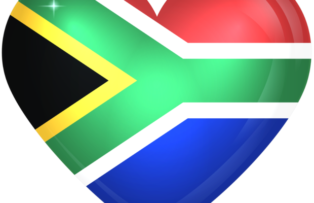 Africa Clipart Heart 2 - South Africa (620x400)