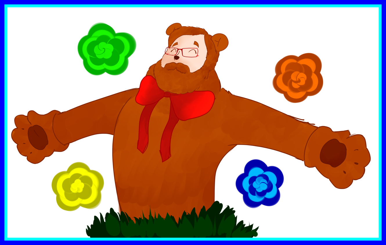 Astonishing He Looks Like An Actual Teddy Bear Tumblr - Cartoon (1330x845)