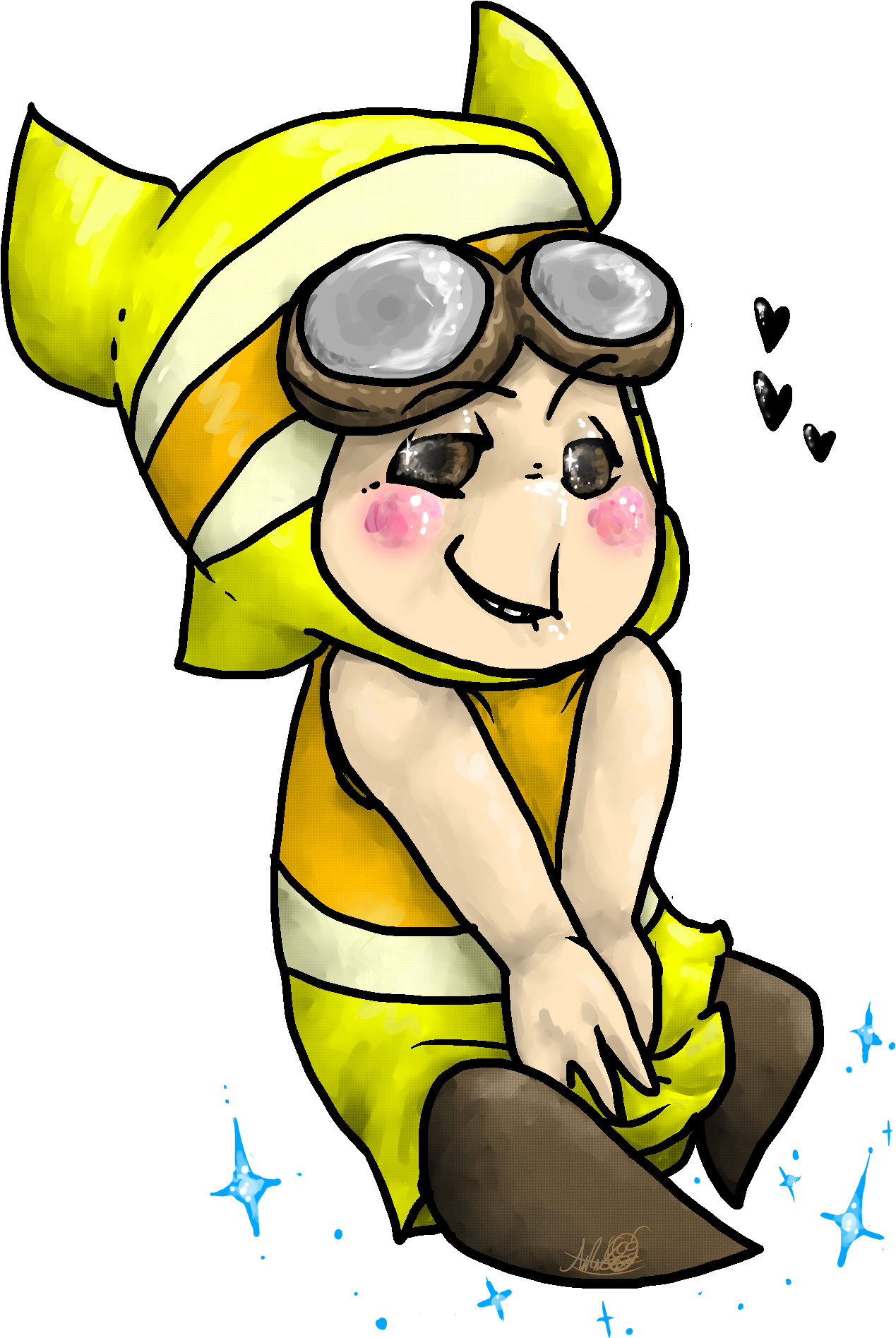 I'd Nap On That By Screekeedee - Cartoon (2000x2000)