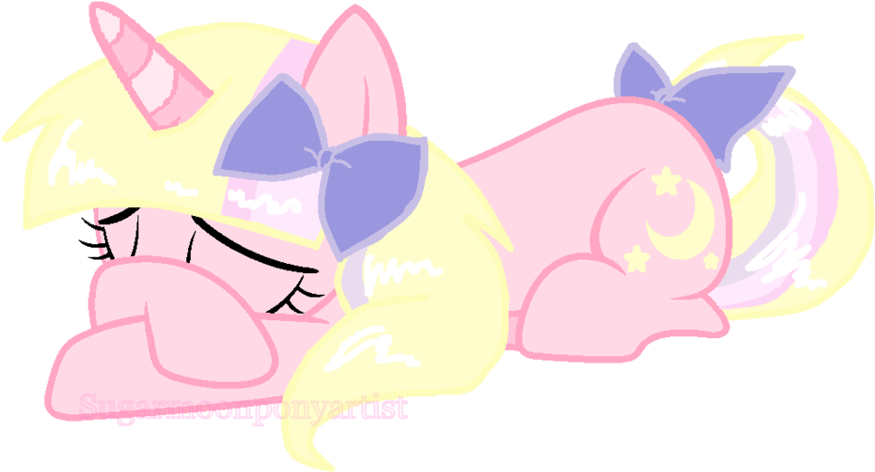 I'll Just Take A Little Nap Zzzzzzzzzzz By Sugarmoonponyartist - Cartoon (1024x605)