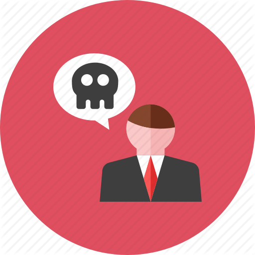 Cybercrime, Malware, No Bug, No Virus, Threat Icon - Amenaza Icono (512x512)