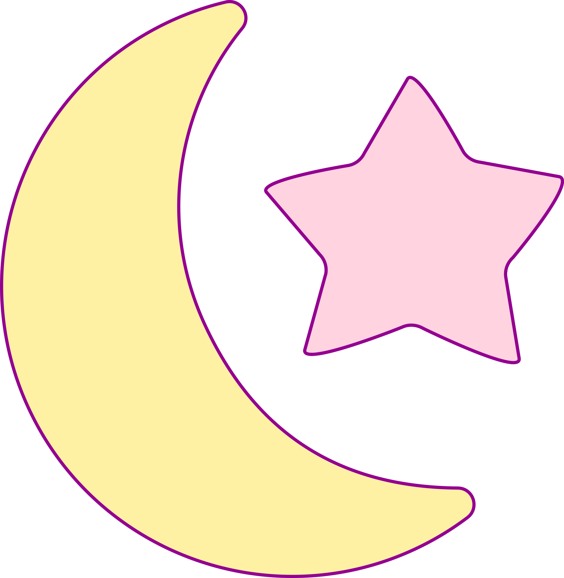 Free Hand Drawn Unicorn Clip Art - Unicorn (1865x1909)