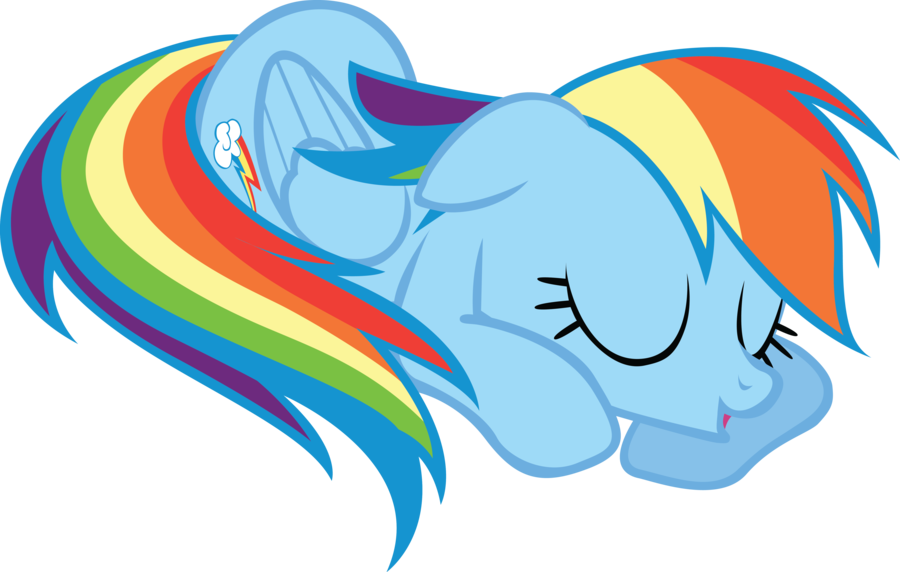 [ Img] - My Little Pony Sleeping Gif (900x572)
