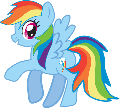 Dominik Rudzki - Rainbow Dash My Little Pony (400x363)