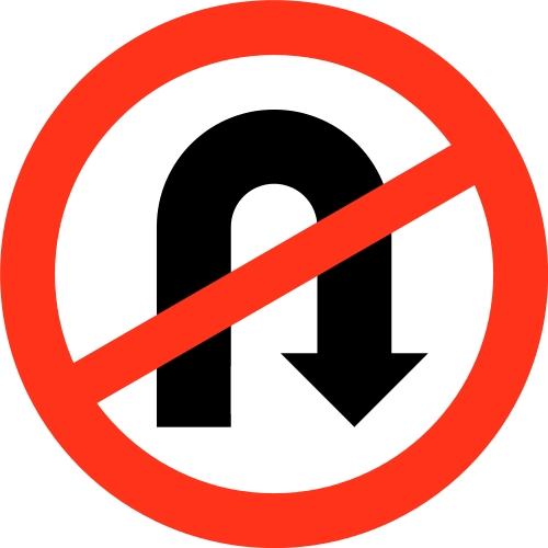 This Image Rendered As Png In Other Widths - One Way Traffic Sign (500x500)