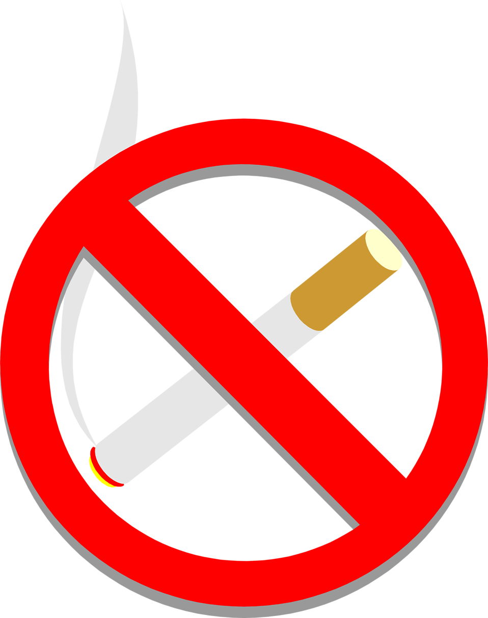 Illustration Of A No Smoking Symbol - Celebrating World Tobacco Day (958x1212)
