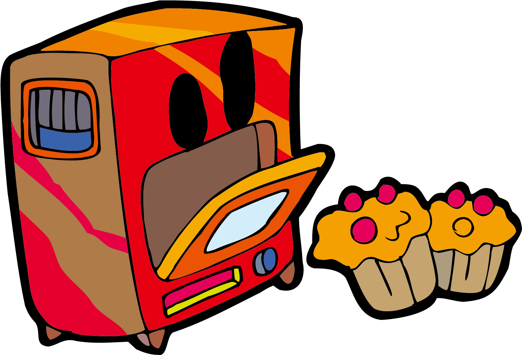 Cartoon Home Appliance Clip Art - วาด เครื่อง อบ ขนม การ์ตูน (1793x1281)