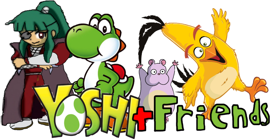 Yoshi And Friends By Ruensor - Yoshi Touch & Go Ds (1191x670)