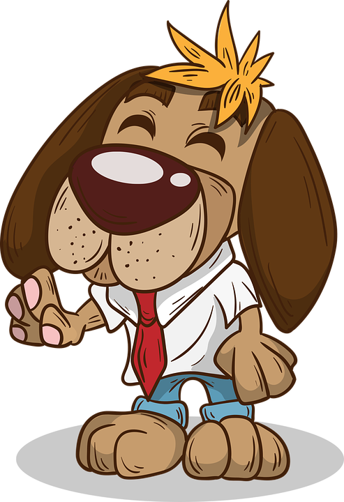 Sad Puppy Face Cartoon - Birthday Cards Free Brother (493x720)
