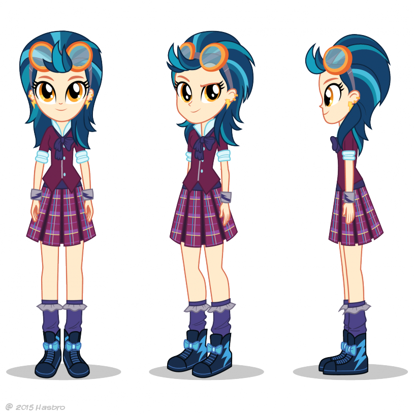 Friendship Games Indigo Zap Turnaround Art - My Little Pony: Friendship Is Magic (817x817)