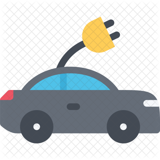 Electric, Car, Ecology, Nature, Forest, Plant, Protection, - Electric Car Icon Png (512x512)