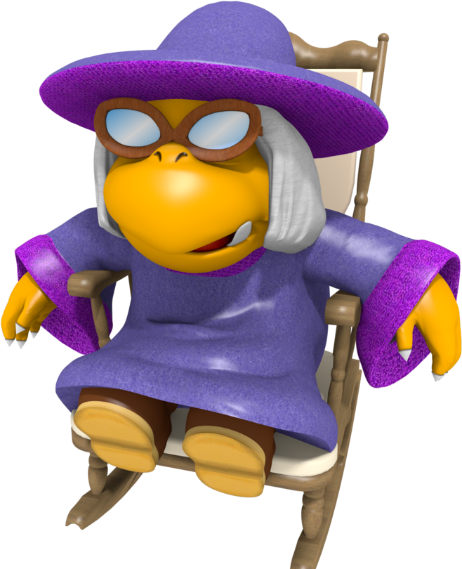 Rocking Chair By Vinfreild - Paper Mario Kammy Koopa (894x894)