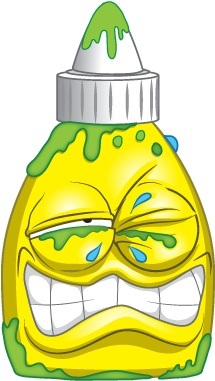 Icky Eyedrops - Grossery Gang Solamente El Equipo Limpio 3 (412x406)