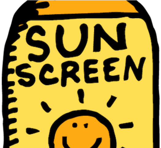 Sunscreen Bottle Cliparts - Clip Art Sun Protection (640x480)