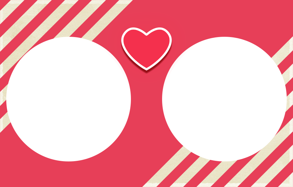 Insert Behind The Image On The Left And On The Right - Transparent Love Valentine (940x600)