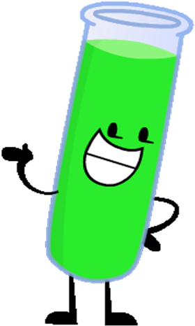 Test Tube Valentines Transparent - Inanimate Insanity Test Tube (339x483)