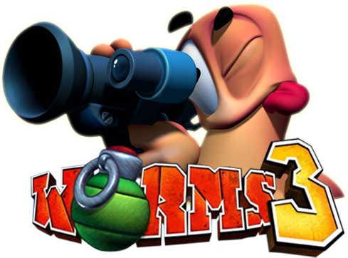 A Total Of Five, The Size Of 512 X512 Transparent Png - Worms 3d (512x512)