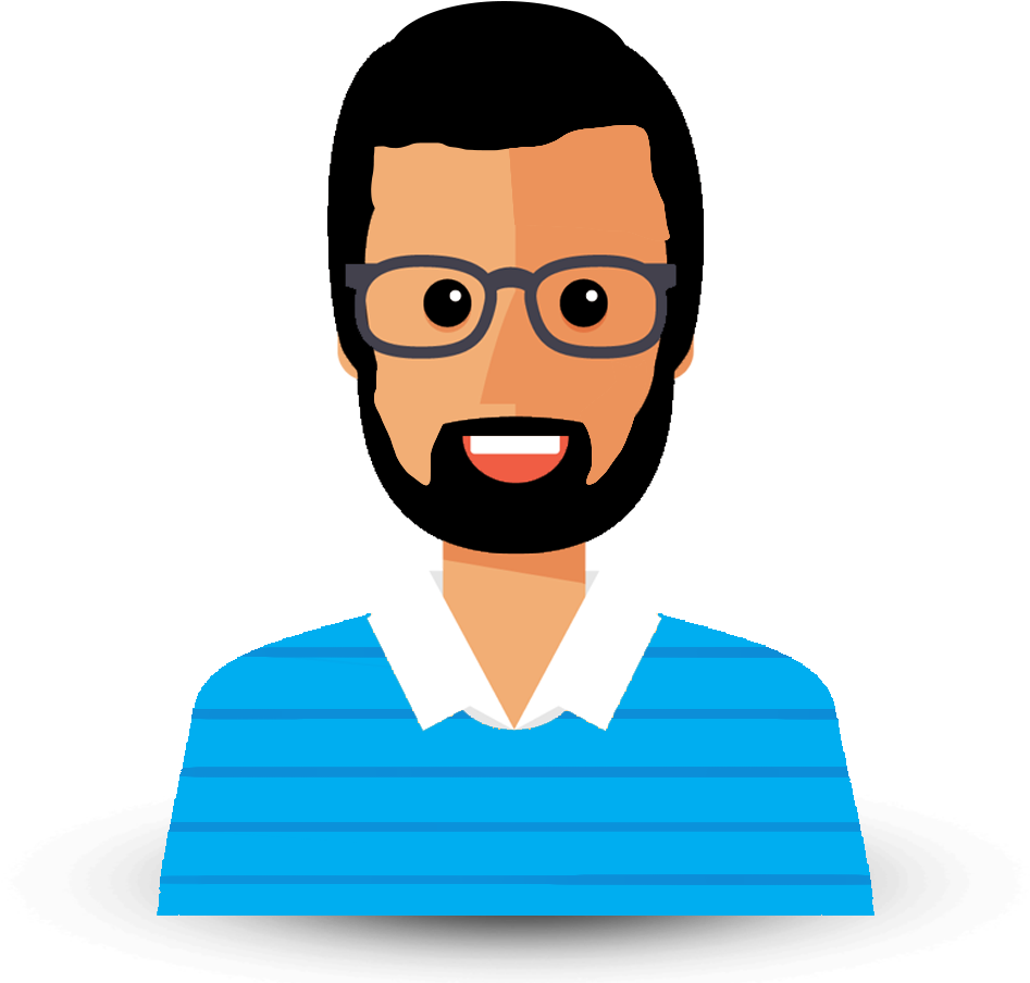 Owner Wants To Promote His Services On Social Media - Cartoon (946x946)