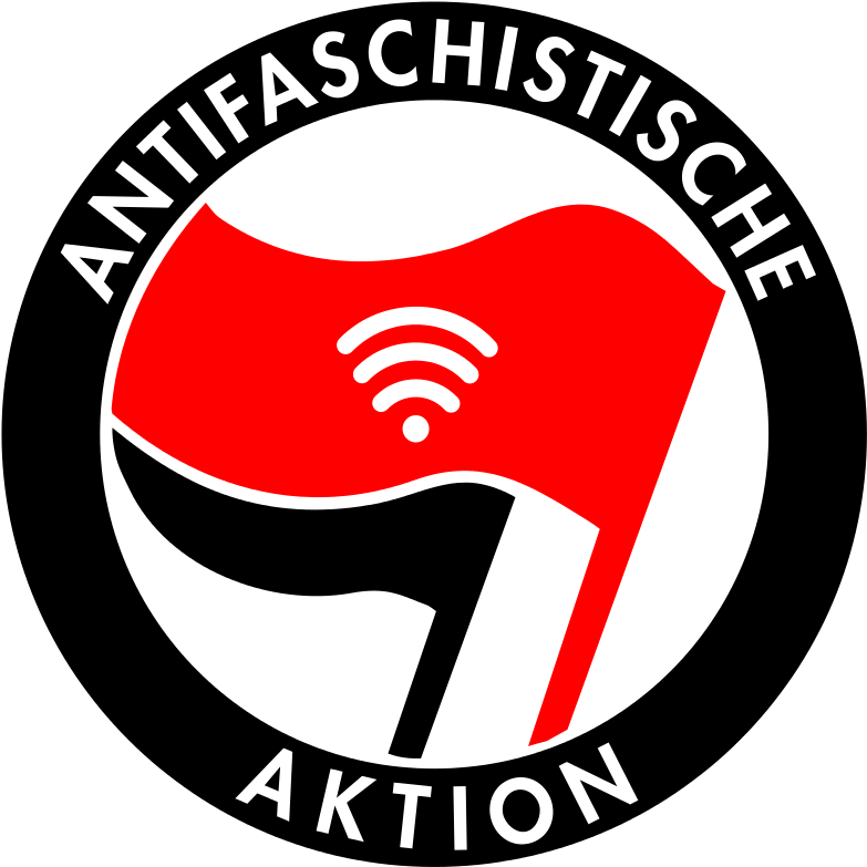 Similar Clip Art - Antifa Logo Png (800x800)