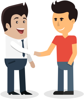 Skal Du Være Med - Cartoon (353x435)