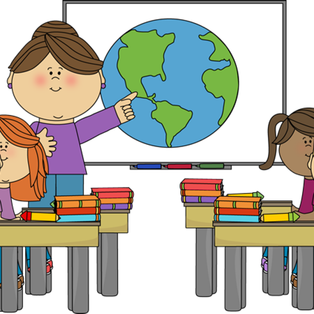 Classroom Clipart Cow Clipart Hatenylo Com Rh Hatenylo - Teacher And Student Clipart (1024x1024)