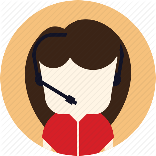 Icon Contact Centre - Secretary Icon Png (512x512)