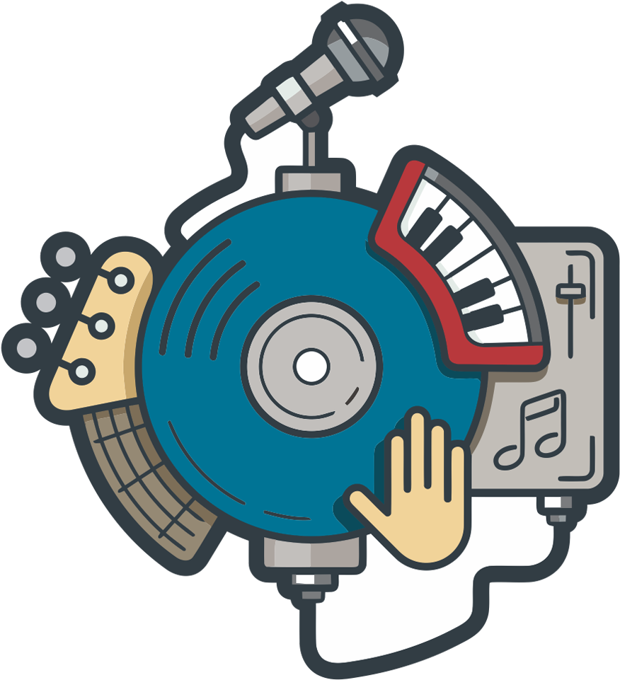 Musician Músico Freelancer Technology - Palavra Músico Png (976x976)