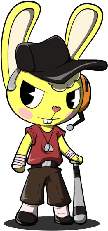 Htf2- Scout By Basilloon - Happy Tree Friends Fan Made Crossovers (450x900)
