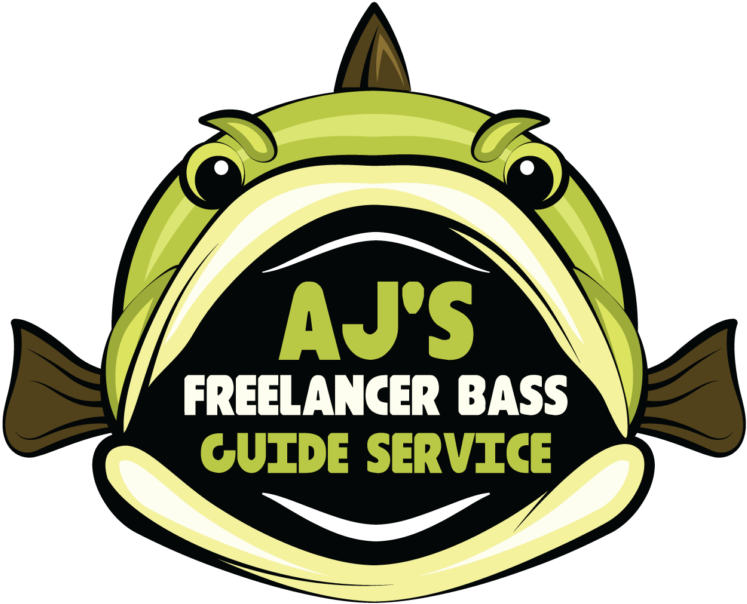 Aj's Freelancer Bass Guide Service Logo - Orlando Bass (768x651)