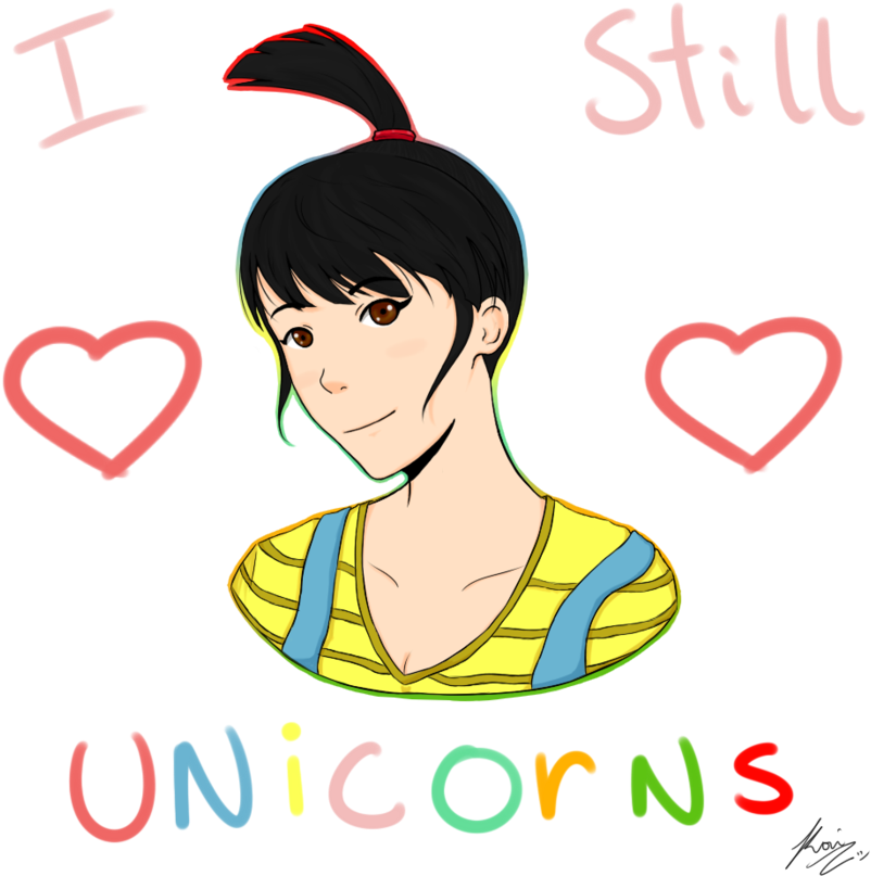 Grown Up Agnes - Draw Agnes From Despicable Me (894x894)