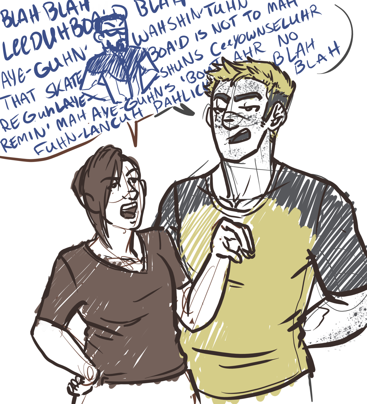 Agent Washington Agent Connecticut Art Freelancers - Cartoon (1280x1409)