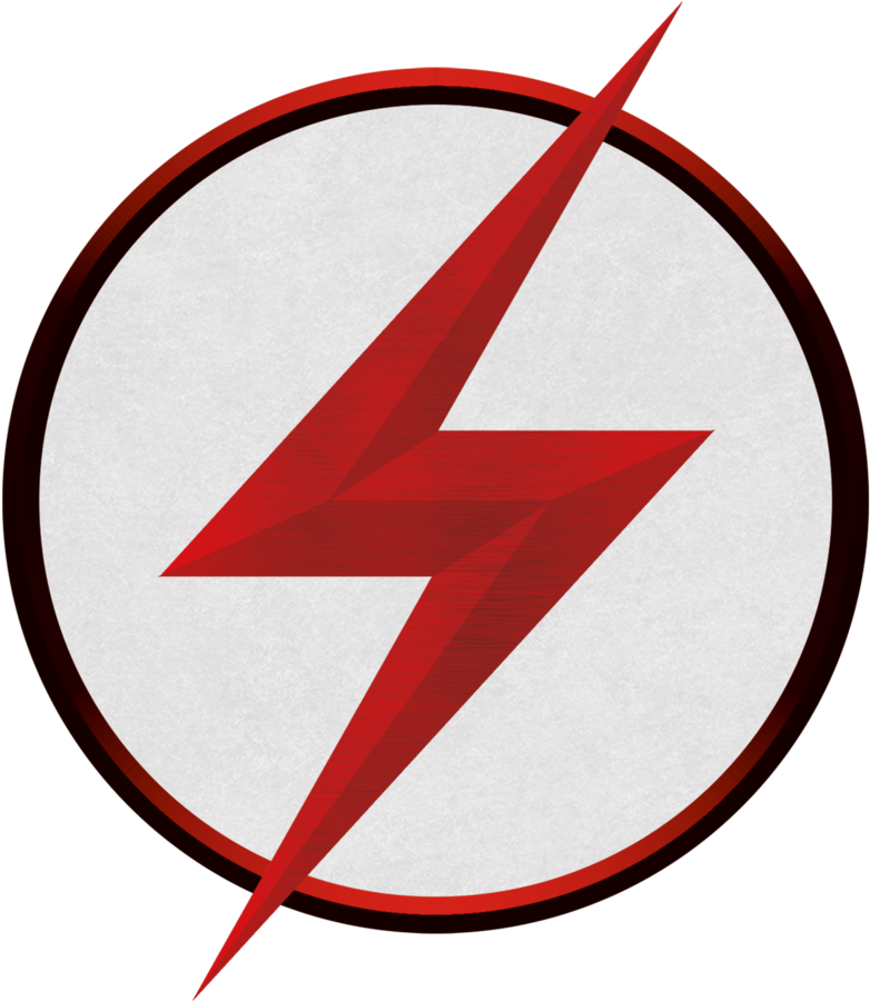 Kid Flash Logo By Deathdarkex - Wally West Logo (819x976)