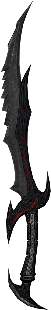 All Swords Wallpapers Download - Daedric Bastard Sword Skyrim (1000x1000)