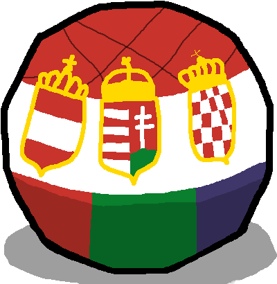 Austria - Austria Hungary Countryball (500x500)