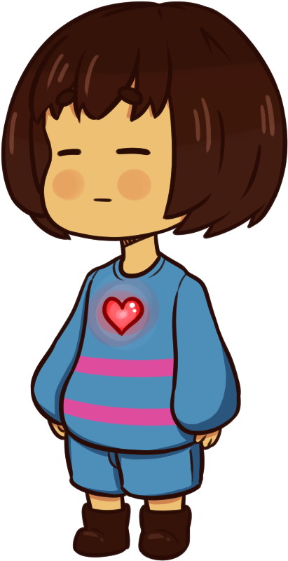 Undertale Frisk By Charliesgallery Undertale Frisk - Undertale Frisk Png (1000x1000)