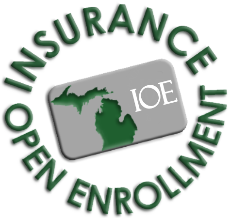 Related Open Enrollment 2017 Clipart - Michigan Map (476x450)