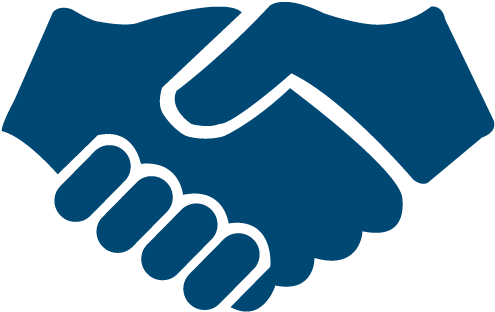 How To Become Iste Member - Shaking Hands Symbol Png (500x318)