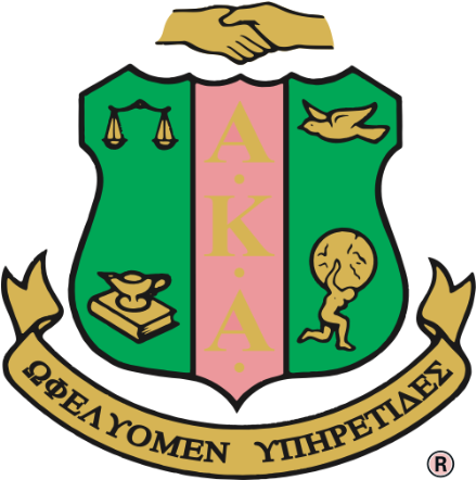Aka Crest - Alpha Kappa Alpha Sorority Shield (684x684)