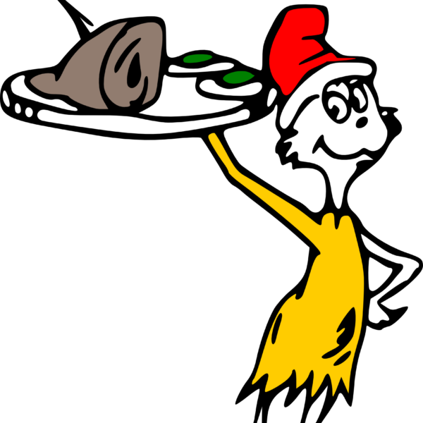 Wall Dr Seuss Sam I Am Character Kids Room Cartoon - Green Eggs And Ham (600x600)