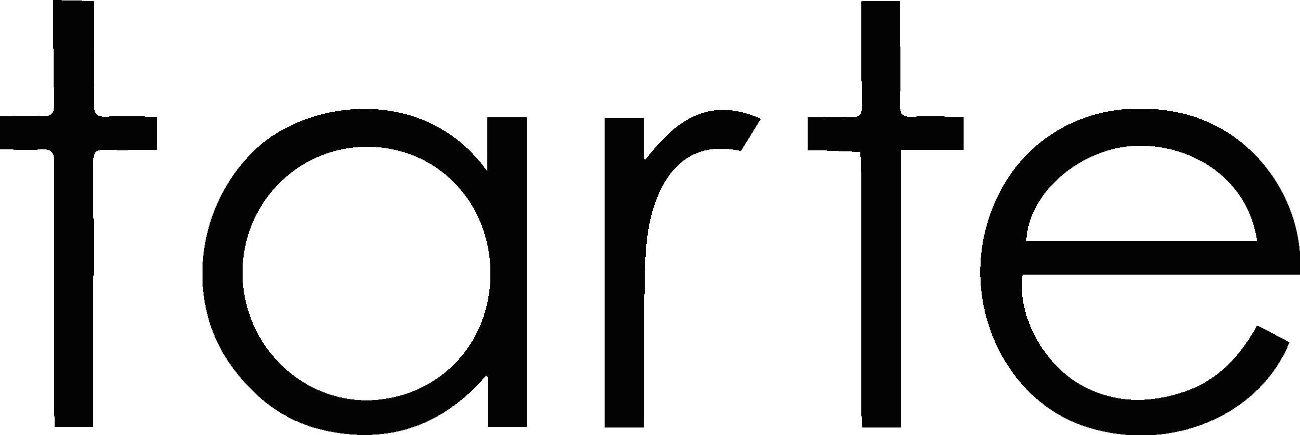Tarte Logo - Tarte Cosmetics Logo Png (2593x868)
