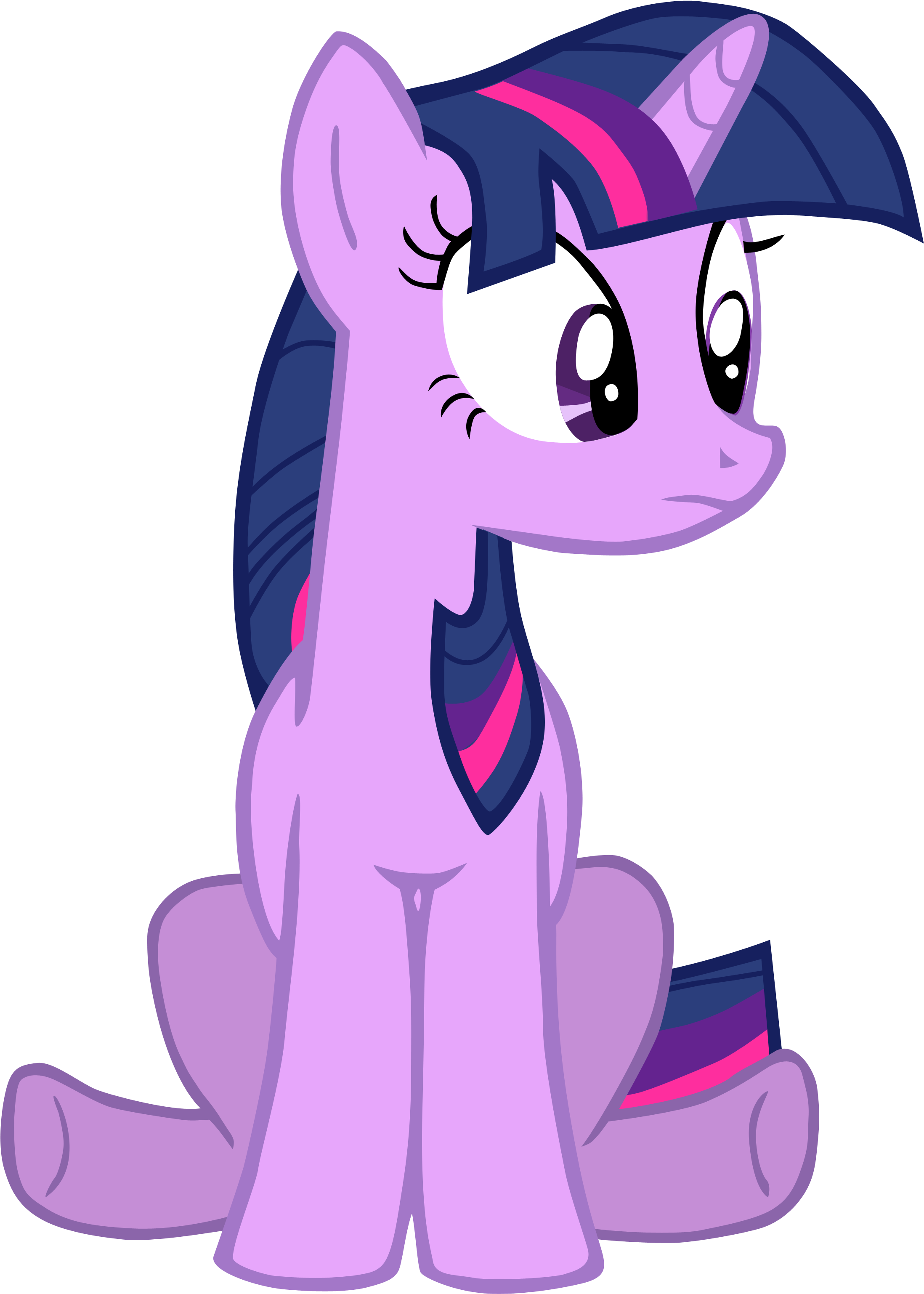 Free My Little Pony Friendship Is Magic Twilight Sparkle - My Little Pony Twilight Sit (2250x3450)
