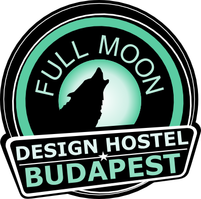 Full Moon Hostel Logo - Full Moon Hostel Logo (397x392)