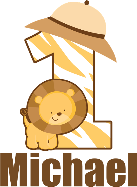 Favorite - Cafepress Personalized 1st Birthday Safari Lion Baby (700x700)