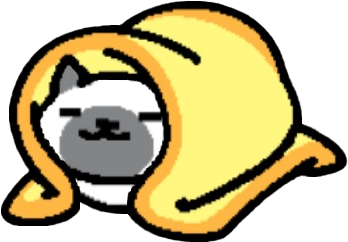 Marshmallow In The Cozy Yellow Blanket For Anon - Marshmallow In The Cozy Yellow Blanket For Anon (504x428)