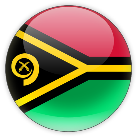 Illustration Of Flag Of Vanuatu - Vanuatu Flag Round (640x480)