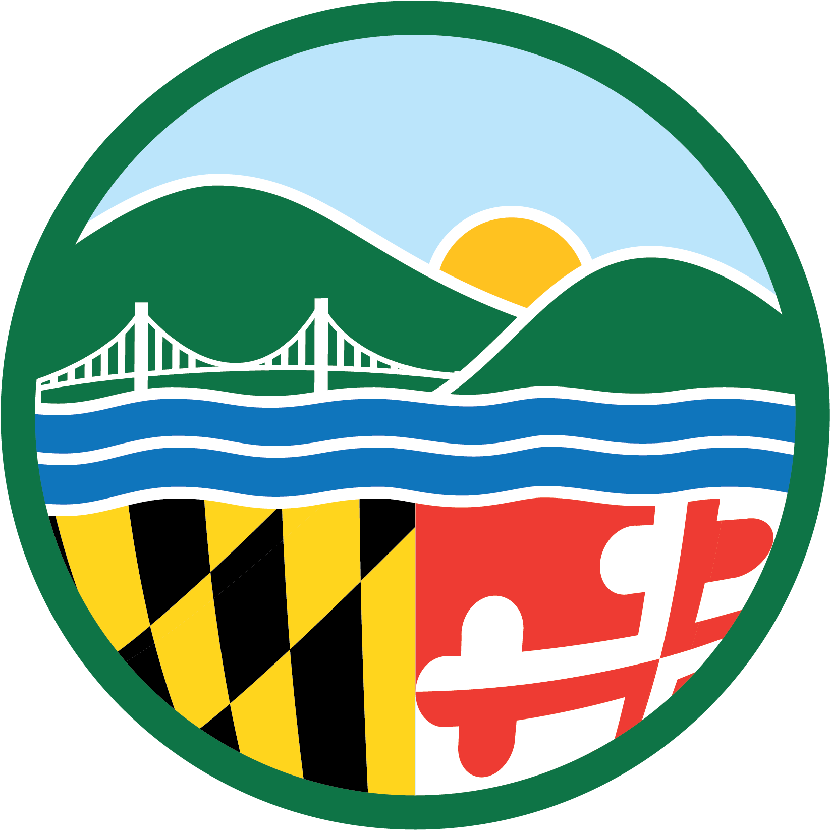 Circular Symbol Only - Maryland Department Of The Environment (1800x1800)