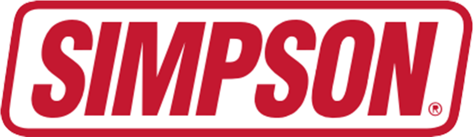 Casque Simpson Venom Carbon - Simpson Racing Logo (1076x312)